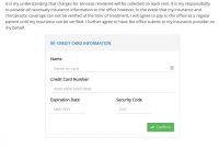 Capturing Credit Cards With Consent Forms – Intakeq inside Credit Card On File Form Templates