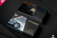 Car Business Card Psd Free Designs, Themes, Templates And within Automotive Business Card Templates