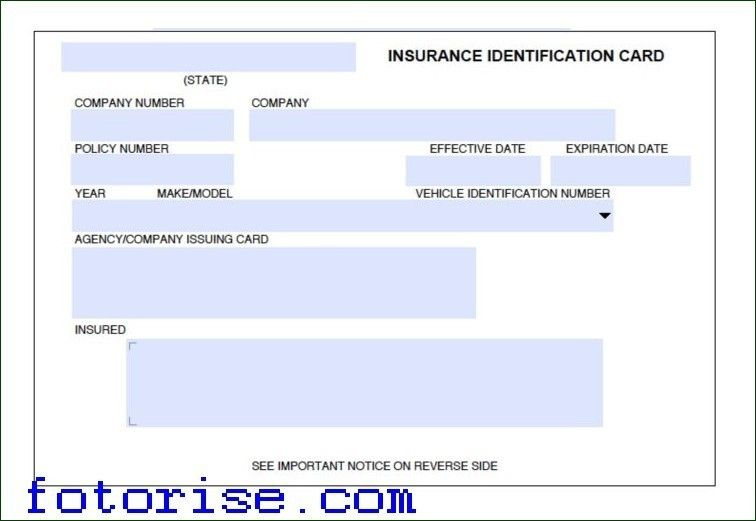 Car Insurance Card Template Download Fotorise Intended For in Fake Auto Insurance Card Template Download