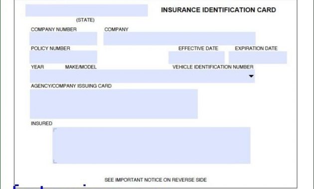 Car Insurance Card Template Download Fotorise Intended For inside Proof Of Insurance Card Template