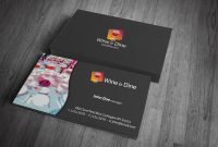 Catering Business Card Template » Free Download » Cr00002 with regard to Restaurant Business Cards Templates Free