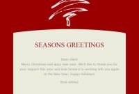 Christmas Email Template – Google Search | New Year Greeting throughout Holiday Card Email Template
