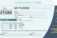 Commitment Card Template – Magdalene-Project Within Building within Building Fund Pledge Card Template