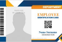 Company Id Card Templates For 2019-2021 | Microsoft Word Id within Work Id Card Template