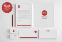 Cosita Corporate Identity – Business Card, Envelope, Letter with regard to Business Card Letterhead Envelope Template