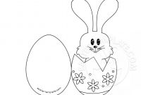 Craft A Easter Bunny Card | Easter Template for Easter Chick Card Template