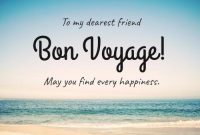Create Your Own Farewell Card In Minutes With A Few Clicks regarding Bon Voyage Card Template