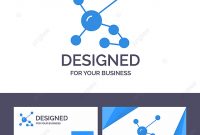 Creative Business Card And Logo Template Atom Biochemistry regarding Bio Card Template