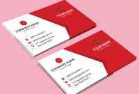 Creative Business Card Template Free Vector In Adobe for Adobe Illustrator Card Template