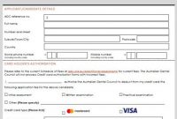 Credit Card Authorization Form – Printable Template – All in Credit Card Authorisation Form Template Australia