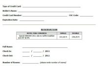 Credit Card Authorization Form – Printable Template – All intended for Credit Card Authorisation Form Template Australia