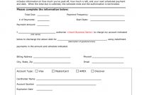 Credit Card Payment Plan Authorization Form In Word And Pdf regarding Credit Card Payment Plan Template
