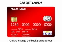 Credit Cards Template pertaining to Credit Card Template For Kids