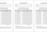 Customer Comment Cards Templates Ms Word | Word & Excel with regard to Survey Card Template
