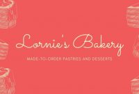 Customize 23+ Cake Business Cards Templates Online – Canva intended for Advertising Cards Templates