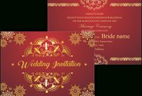 Customized Wedding Cards Online – Marriage Invitation throughout Invitation Cards Templates For Marriage