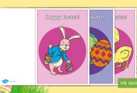 Cute Happy Easter Cards | Children's Homemade Easter Cards with regard to Easter Card Template Ks2