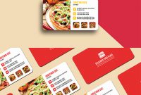 Delicious Food Business Card Template | Graphicsegg in Food Business Cards Templates Free