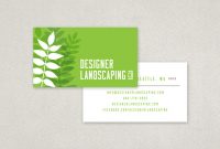 Designer Landscaping Business Card Template | Inkd with regard to Landscaping Business Card Template