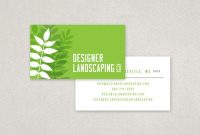 Designer Landscaping Business Card Template | Inkd within Landscaping Business Card Template