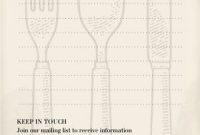 Dining Comment Card Templatemusthavemenus with regard to Restaurant Comment Card Template
