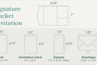 Diy Wedding Invitations Guide – Cards & Pockets in Wedding Card Size Template