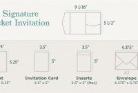 Diy Wedding Invitations Guide – Cards & Pockets Regarding within Wedding Card Size Template
