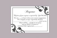 Diy Wedding Rsvp Template Editable Text Word File Instant with regard to Free Printable Wedding Rsvp Card Templates