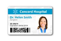 Doctor Id Card #1 In 2020 | Id Card Template, Free Business in Hospital Id Card Template
