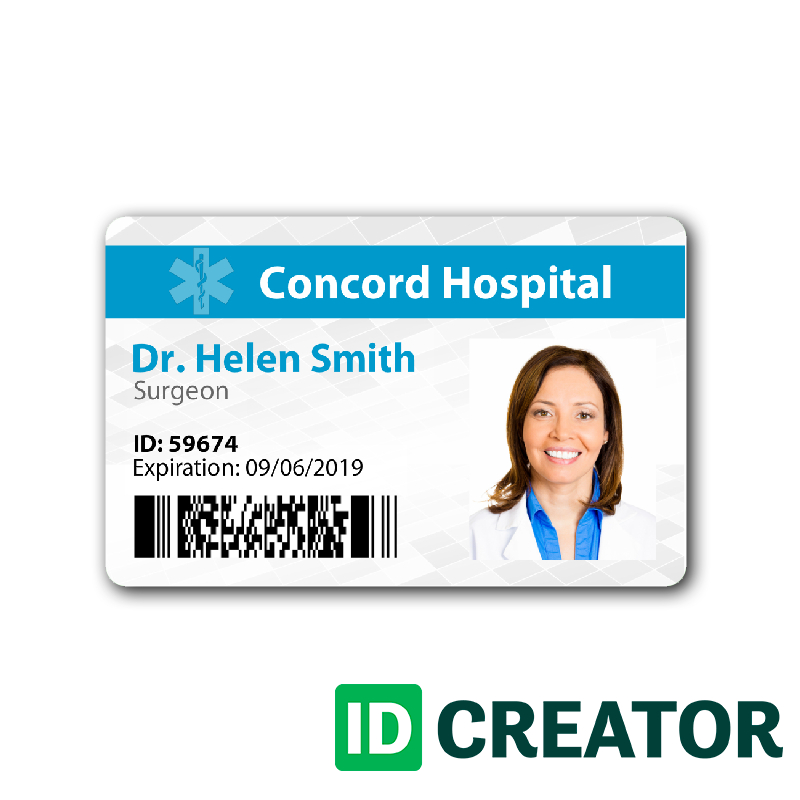 Doctor Id Card #1 In 2020 | Id Card Template, Free Business with regard to Doctor Id Card Template