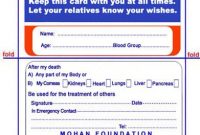 Donate Your Organs, For A Cause | My Soul Realm intended for Organ Donor Card Template