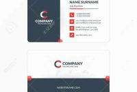 Double Sided Business Cards Template Inspirational Microsoft with Double Sided Business Card Template Illustrator
