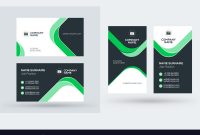 Double-Sided Creative Business Card Template with regard to Double Sided Business Card Template Illustrator