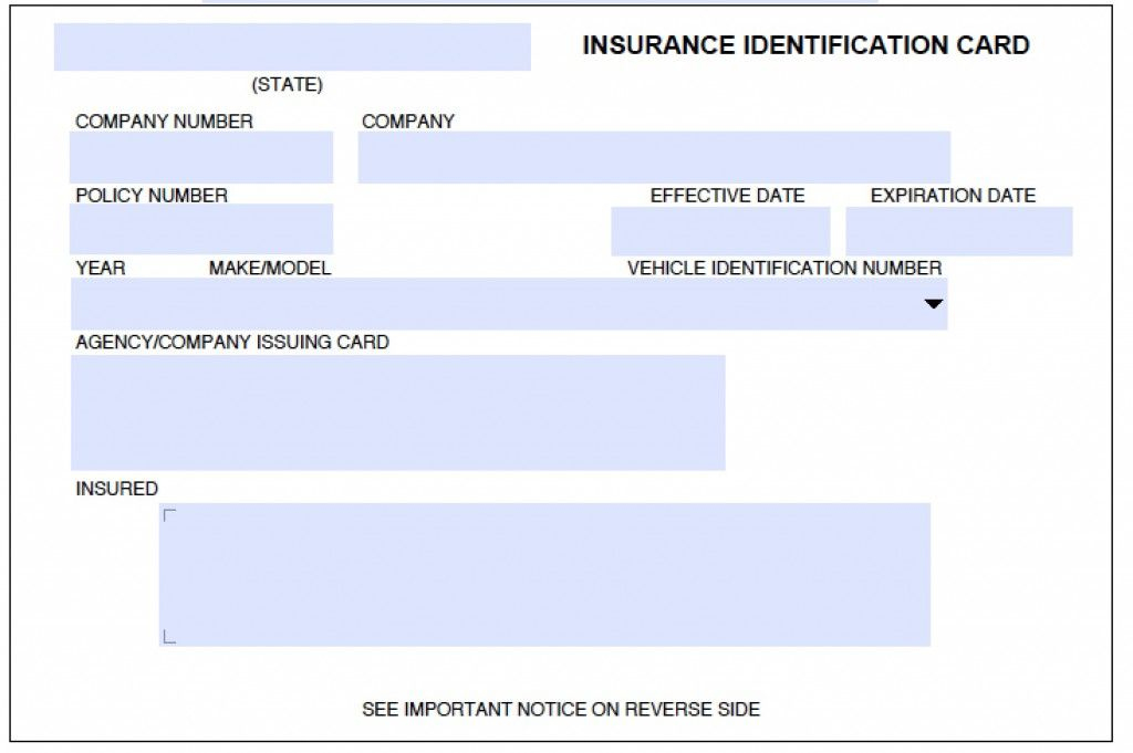 Download Auto Insurance Card Template In 2020 | Insurance for Fake Auto Insurance Card Template Download