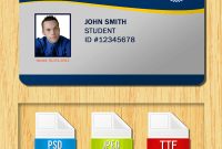 Download Id Card Template throughout Pvc Id Card Template