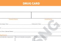 Drug Card Template | Nursing within Pharmacology Drug Card Template