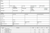 Engineering Job Card Template Free – Microsoft Excel inside Maintenance Job Card Template