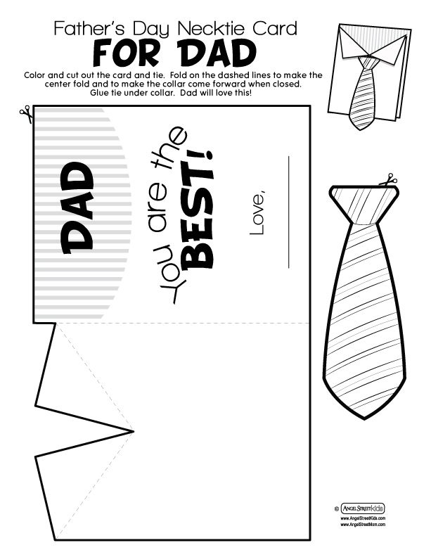 Father's Day Printables! | Angel Street Mom | Fathers Day inside Fathers Day Card Template