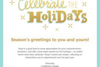 Finding The Right Holiday Greetings Email Template – Mailbird regarding Holiday Card Email Template