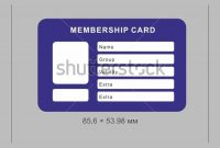 Free 15+ Membership Card Designs In Psd | Vector Eps throughout Template For Membership Cards