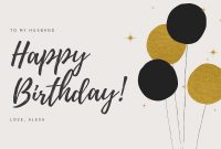 Free And Printable Custom Birthday Card Templates | Canva for Foldable Birthday Card Template