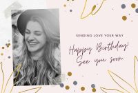Free And Printable Custom Birthday Card Templates | Canva with regard to Photoshop Birthday Card Template Free