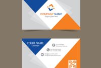 Free Business Card Template In Illustrator, Print Ready throughout Visiting Card Illustrator Templates Download
