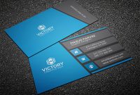 Free Business Cards Psd Templates – Print Ready Design in Visiting Card Templates For Photoshop