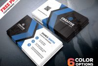 Free Business Cards Templates Psd Bundle | Psdfreebies intended for Template Name Card Psd