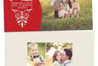 Free Christmas Card Template - Free Layered Psd And Tif for Free Christmas Card Templates For Photographers