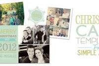 Free Christmas Card Templates throughout Free Christmas Card Templates For Photographers