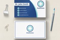 Free Clean Modern Medical Business Card Template Download within Medical Business Cards Templates Free