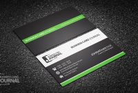 Free Clean &amp; Professional Corporate Business Card Design in Professional Business Card Templates Free Download