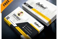 Free Creative Business Card Psd Bundle For Download | Free pertaining to Free Psd Visiting Card Templates Download